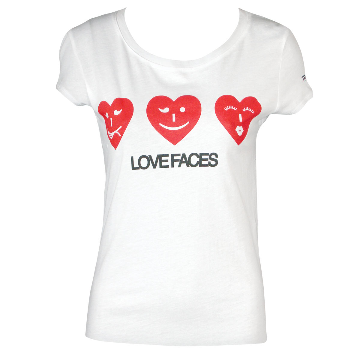Trey Songz Love Faces Juniors T-Shirt White 